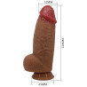 Pretty Love - Gode Ultra Réaliste Achille 22 Cm